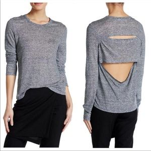 ALC long sleeve with open back